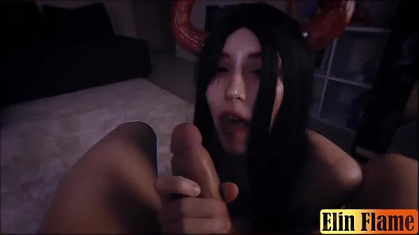My step sis possessed by a Demon Succubus fucked me till i creampie at Halloween night Tabung hangat yang besar