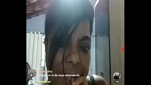 Stort Brazilian BBW on webcam varmt rör