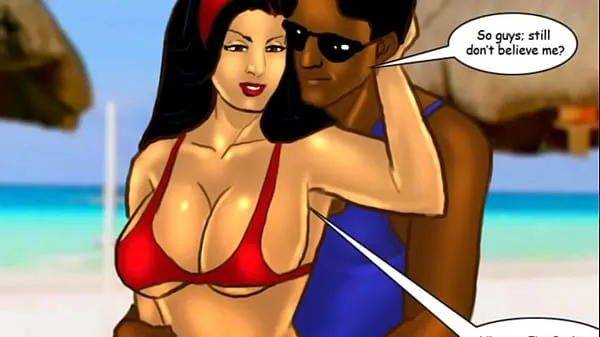 Stort Savita Bhabhi Episode 33 - Sexy Summer Beach varmt rør