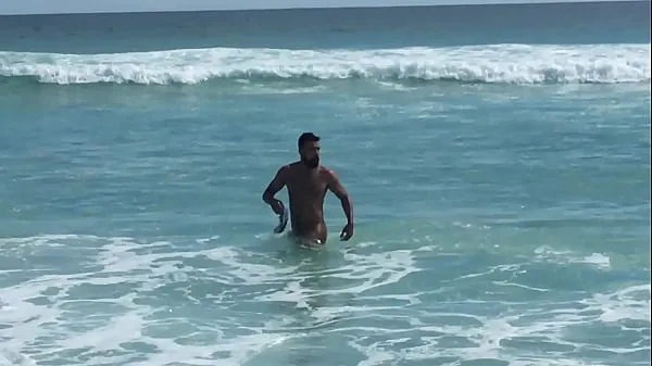 Μεγάλος Nude walk out there - nudist beach θερμός σωλήνας