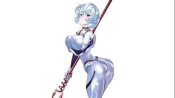 Suuri Hentai] Rei Ayanami of Evangelion has huge breasts and big tits, and a juicy ass lämmin putki