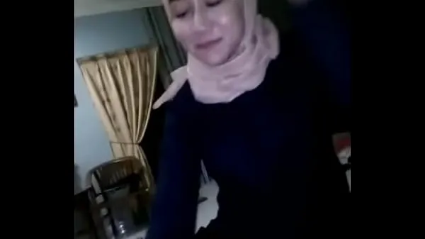 큰 Beautiful hijab 따뜻한 튜브