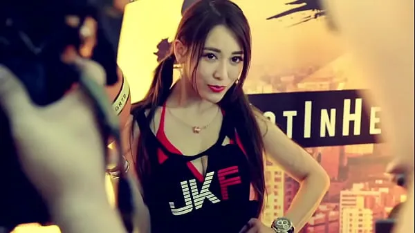 Grande Public account [喵泡] JKF3x3 street sexy basketball party, a collection of beautiful models tubo quente