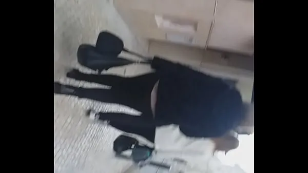 Big Big ass in black jeans video 1...really big ass voyeur warm Tube