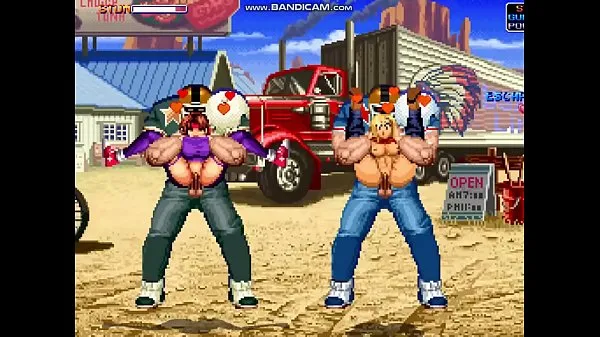 Ống ấm áp Street Fuckers Game Chun-Li vs KOF lớn