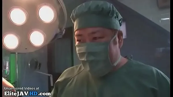 Velká Japanese busty nurse having rough bondage sex teplá trubice