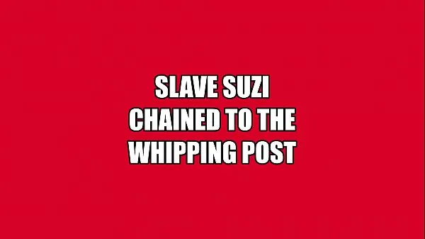 Suuri Slave Suzi masturbated in chains lämmin putki