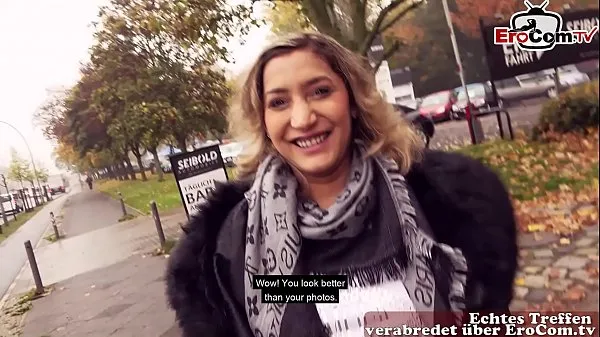 大German turkish teen make street outdoor casting Sexdate EroCom Date real nasty Slut暖管