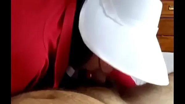Big Latina handsmaid sucking her commander's cock warm Tube