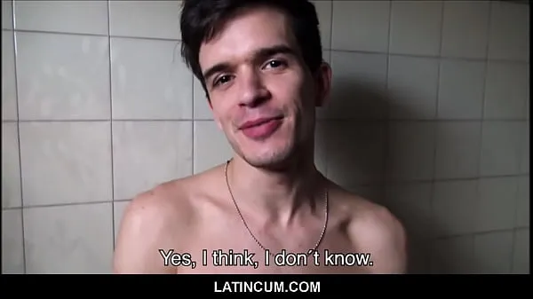 Ống ấm áp Amateur Young Latino Twink Paid Cash To Fuck Big Dick Stranger In Bathroom lớn
