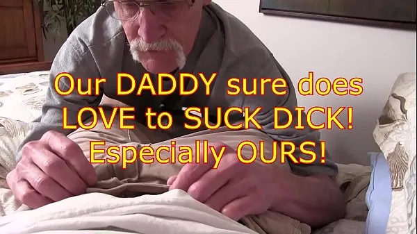 Stort Watch our Taboo DADDY suck DICK varmt rør