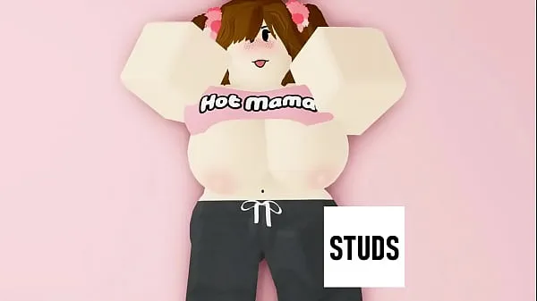 Grote STUDS - Brunette step mom MILF shows off in nude photo shoot (ROBLOX PORN/RR34 warme buis
