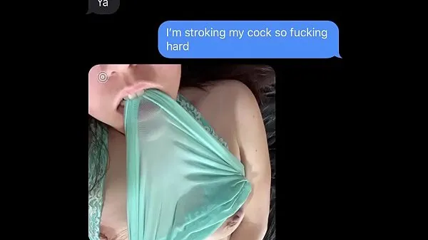 Velká Cheating Wife Sexting teplá trubice