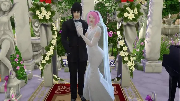 Sakura's Wedding Part 1 Naruto Hentai Netorare Wife Cheated Wedding Tricked Husband Cuckold Anime Tabung hangat yang besar