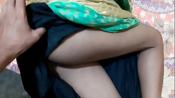 Stort Green Saree step Sister Hard Fucking With Brother With Dirty Hindi Audio varmt rør