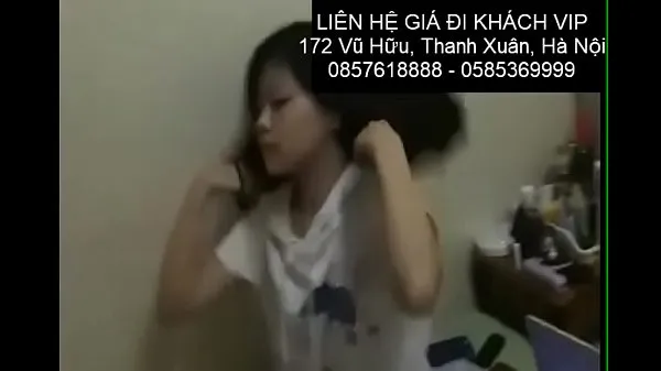 Suuri Blow job Vietnamese lämmin putki