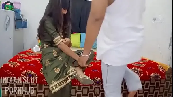 大Horny bhabhi gets her pussy Creampied暖管