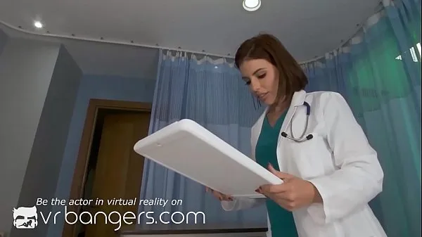 Stort VR BANGERS Hospital fantasy about naked creampied nurse varmt rør