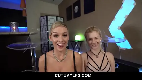 Big Two blond babes bust a nut for big cock - Kenzie Taylor,Riley Star warm Tube