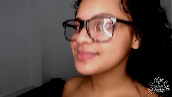 Stort she likes to be recorded while her friend fucks her and he cums on her face. Diana Marquez varmt rör