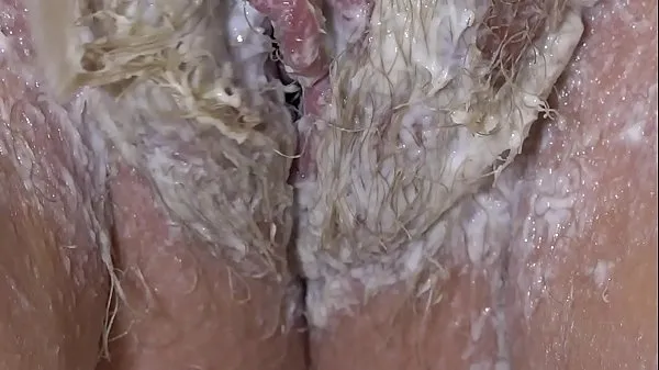 Big A chubby milf shaves a very hairy pussy in the bathroom. Homemade fetish and close-ups of pink cunt. Do you like shaved or hairy warm Tube