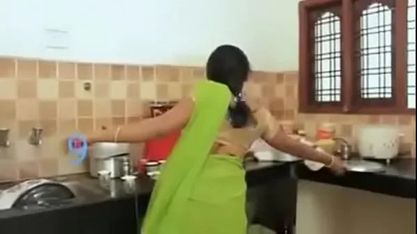 Grote DEVER AND BHABHI HOT SAREE NAVEL ROMANCE IN BEDROOM warme buis