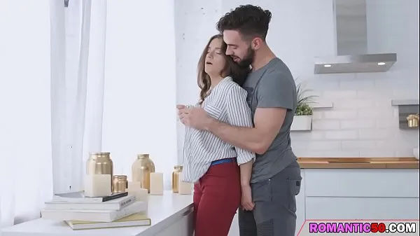 Big romantic sex with a cute brunette warm Tube