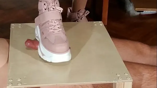 Big Domina cock stomping slave in pink boots (magyar alázás) pt2 HD warm Tube