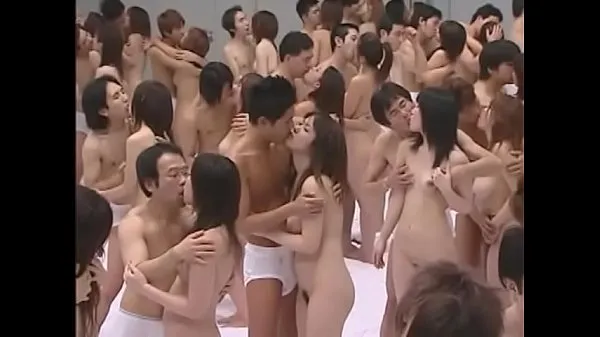 Ống ấm áp sexo en grupo de 500 japoneses lớn