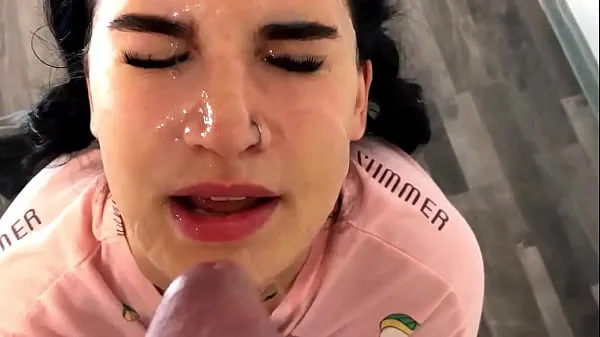 Veľká CUM IN MOUTH AND CUM ON FACE COMPILATION - CHAPTER 1 teplá trubica