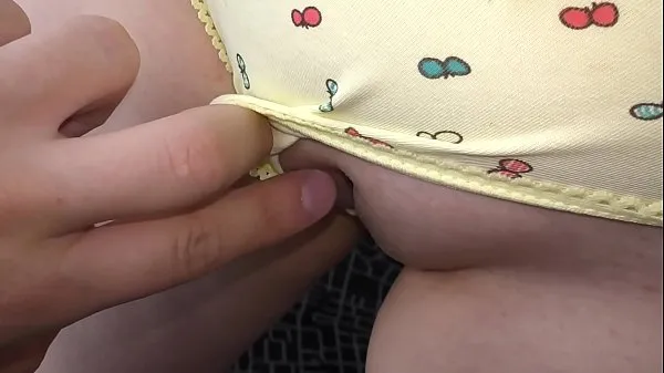 Big REALLY! my friend's Daughter ask me to look at the pussy . First time takes a dick in hand and mouth ( Part 1 warm Tube