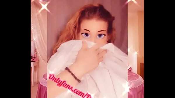 Grande Humorous Snap filter with big eyes. Anime fantasy flashing my tits and pussy for youtubo caldo