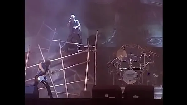 큰 Iron Maiden rock in rio 2001 따뜻한 튜브