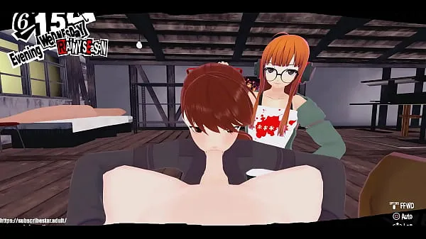 Grote Persona 5 Blowjob Class warme buis
