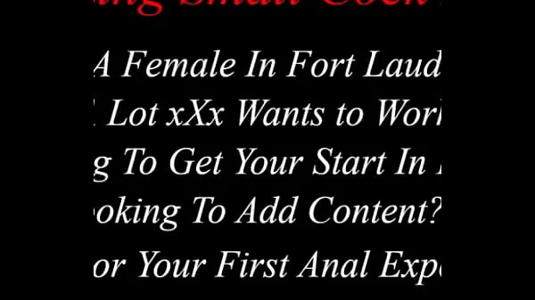 Grande Looking For Female amateurs who want to get their start in porn tubo quente