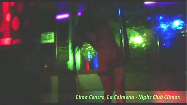 Stort Downtown Lima La Colmena Night Club Climax varmt rör