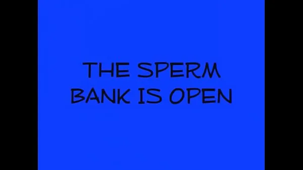 Stort The Sperm Bank Is Open varmt rør