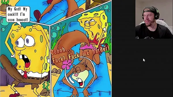 Stort SpongeBob Meets The Wrong Side Of The Internet varmt rør