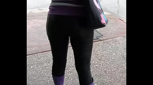 Big At the bus stop. Rich tight ass warm Tube