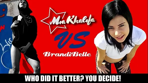 큰 Mia Khalifa VS Brandi Belle: Who Did It Better? You Decide 따뜻한 튜브