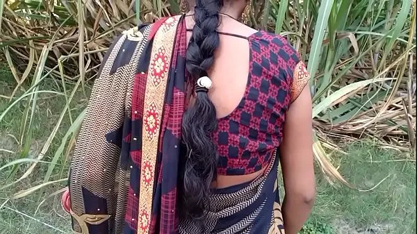 Grote Indian desi Village outdoor fuck with boyfriend warme buis