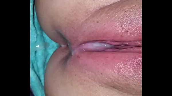 Grote Creampie that pussy warme buis