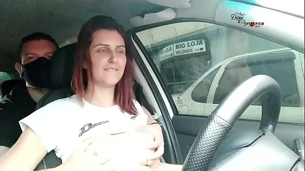 Μεγάλος driving as uber through the streets of the center of porto alegre - Pernocas - Odin Gaucho θερμός σωλήνας