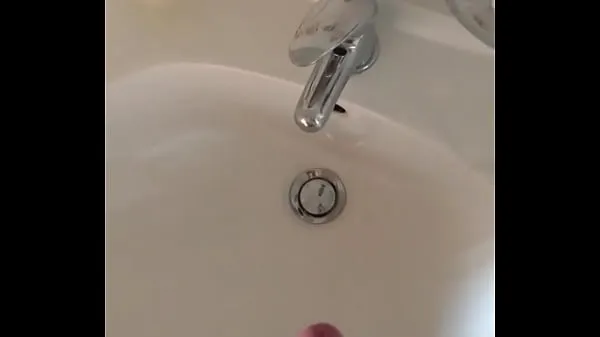 큰 Cum bathroom 따뜻한 튜브