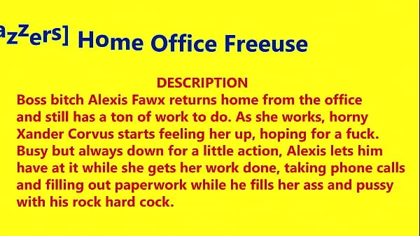 Big brazzers] Home Office Freeuse - Xander Corvus, Alexis Fawx - November 27. 2020 warm Tube
