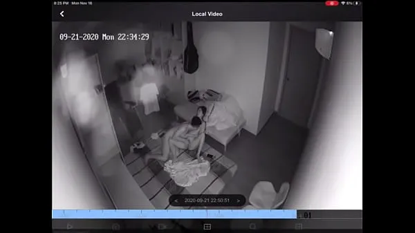 Stort put the camera in the hacked bedroom varmt rör