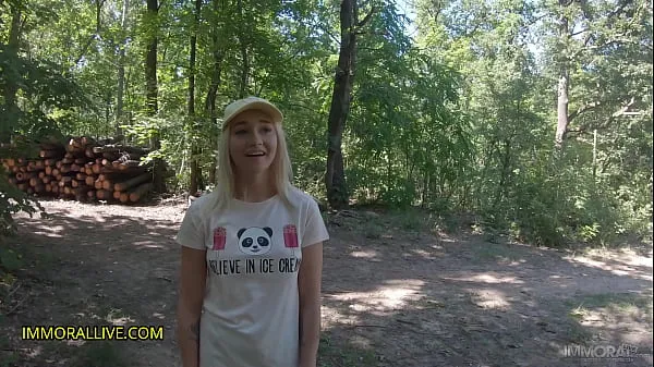 Veľká His Boy Tag Team Girl Lost in Woods! – Marilyn Sugar – Crazy Squirting, Rimming, Two Creampies - Part 1 of 2 teplá trubica