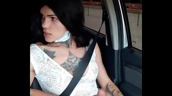 Big Sabrina Prezotte FUCKING UBER in the parking lots of Barra Funda. - First day of the year I took an uber to drop me off on the street, I had to pay the fare by fucking his ass warm Tube
