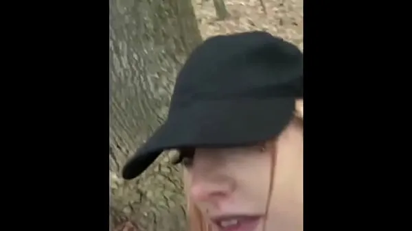We get caught fucking in the forest oops أنبوب دافئ كبير