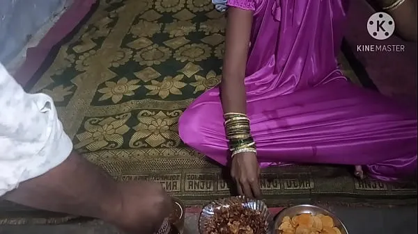 Grande Coppia del villaggio indiano sesso hard romantico fatto in casatubo caldo